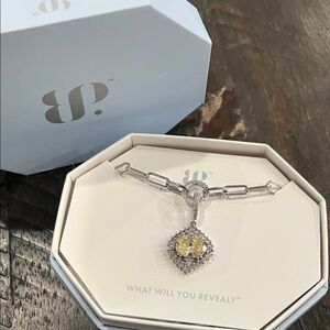 Songbird’s Secret Lemon Cubic Zirconia on Rhodium plating